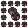 12Pcs Leather Buttons BUTT-HY0001-26A-1