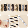 Flat PU Leather Braided Cord OCOR-WH0086-87A-03-5