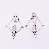 Alloy Pendants PALLOY-WH0076-44AS-RS-1