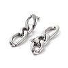 Non-Tarnish 304 Stainless Steel Stud Earrings X-EJEW-D095-23P-2