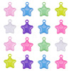 20Pcs Opaque Acrylic Pendants MACR-TADJ0001-04-2