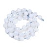 Natural Blue Chalcedony Beads Strands G-G182-B30-03-3