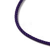 2MM Round Nylon Milan Cord Necklace Makings MAK-F038-C06-G-3