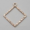 Alloy Open Back Bezel Pendants FIND-TAC0017-41A-RG-1