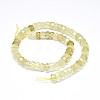 Natural Lemon Quartz Beads Strands G-F632-13C-01-1