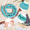 ARRICRAFT 5 Strands 5 Styles Synthetic Turquoise Beads Strands TURQ-AR0001-40-3