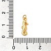 304 Stainless Steel ABS Imitation Pearl Pendants STAS-B097-07G-04-3