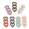 Alloy Enamel Pendants ENAM-L046-01KCG-1