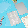 6Pcs 2 Styles Acrylic & 201 Stainless Steel Sheets DIY-OC0015-92-4