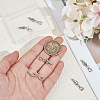 6Pcs Brass Watch Band Clasps DIY-BC0013-44A-P-3