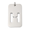 304 Stainless Steel Pendants STAS-M115-01P-H-1