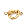304 Stainless Steel Connector Charms STAS-B113-03G-1