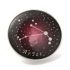 Twelve Constellation Creative Alloy Badges Constellation Brooches JEWB-S033-01P-A-1