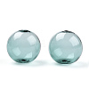 Transparent Blow High Borosilicate Glass Globe Beads LS-GLAA-T003-09E-2
