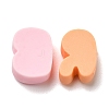 Opaque Resin Cabochons X1-RESI-K027-02-4