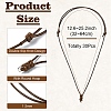 Korea Waxed Polyester Cord Adjustable Necklace Making NJEW-YW00001-3