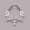Plastic Doll Charm Necklaces DIY-WH0185-95-2