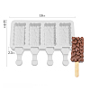 Food Grade DIY Rectangle Ice-cream Silicone Molds LS-DIY-D062-03B-7