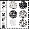 DIY Round Wooden Beads Bracelets Jewelry Making Kits DIY-SP0001-45A-2