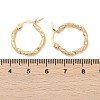 201 Stainless Steel Hoop Earrings EJEW-Q026-16G-A-3