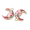 Printed Alloy Pendants AL-CBA7256-26G-03-3