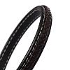 Leather Braided Cord Bracelets BJEW-E293-02P-3