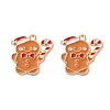 Alloy Enamel Pendants X-ENAM-I061-01KCG-11-1