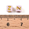 Plating Acrylic Beads OACR-N140-01H-Z-3