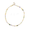 Natural Quartz Beaded Necklaces for Women NJEW-JN06381-2