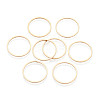 Brass Linking Rings KK-S327-06KC-20mm-1