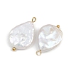 Natural Freshwater Pearl Keshi Pearl Pendants STAS-D378-06A-G-2