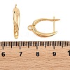 SHEGRACE Brass Hoop Earring Findings XGRQ79727-943G-3