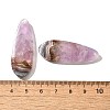 Natural Amethyst Lace Agate Pendants G-A244-07E-3