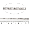 Tarnish Resistant 304 Stainless Steel Link Chains X-CHS-A012-04B-P-2