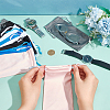 20Pcs 5 Colors Microfiber Eyeglasses Pocket Pouches AJEW-NB0005-56-3