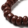 Opaque Glass Beads Strands LAMP-G156-20H-4