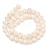 Natural Cultured Freshwater Pearl Beads Strands PEAR-L034-10A-4