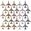 125Pcs 5 Colors Tibetan Style Alloy Pendants FIND-GA0008-53-1