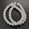 Natural White Jade Round Beads Strands G-D662-4mm-2