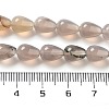 Natural Grey Agate Beads Strands G-B106-A13-01-5