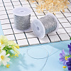 2 Rolls Round PET Metallic Thread MCOR-TADJ0001-01C-02-4