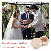 Round Wooden Storage Boxes Ring Box CON-WH0079-88-3