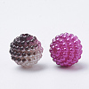Imitation Pearl Acrylic Beads OACR-T004-10mm-02-2