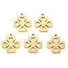 PVD Vacuum Plating 304 Stainless Steel Pendants LS-STAS-N092-06G-1