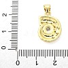 Brass Micro Pave Cubic Zirconia Pendants KK-S511-04B-G-3