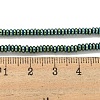 Electroplated Synthetic Non-Magnetic Hematite Beads Strands G-I360-C03-06-4