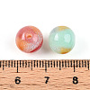 Two Tone Resin Beads RESI-N042-10mm-11-3