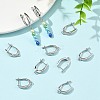 SHEGRACE Brass Hoop Earring Findings XGRQ79250-943P-4