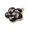 Flower Alloy Enamel Pendants LS-ENAM-A007-03KCG-03-2
