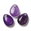 Natural Mixed Gemstone Teardrop Charms G-M410-01-2